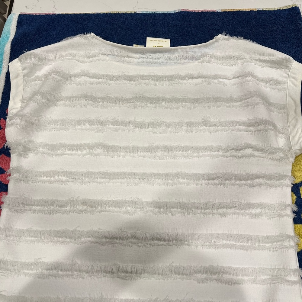 Anthropologie Maeve for Anthropologie "Barton" white blouse - Picture 7 of 7